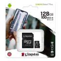 Kingston Canvas Plus microSDHC with adapter 128GB Class 10/UHS-I SDCS/128GB