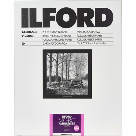 Ilford Multigrade V RC DeLuxe 1M 24,0x30,5 cm Glossy (10 sheets) CAT 1179998