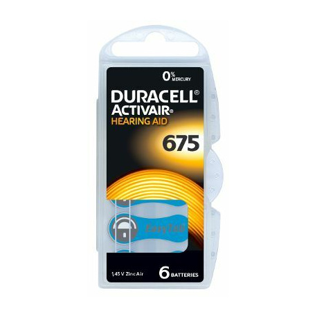 DURACELL Activair DA 675 6-PACK