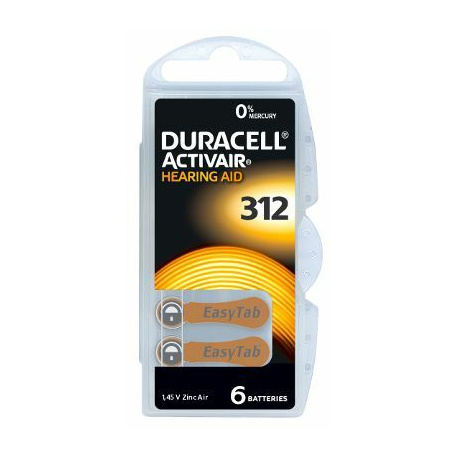 DURACELL Activair DA 312 6-PACK