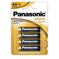 Panasonic LR06/AA Alkaline Power 4-pack