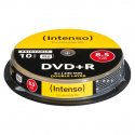 Intenso DVD+R 8,5GB 8x Speed, Double Layer printable 10-pack