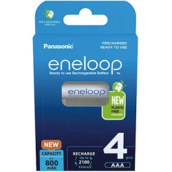 Panasonic Eneloop AAA NiMH 800 mAh 4-pack