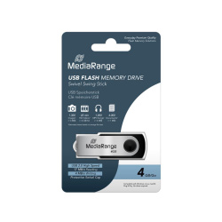MediaRange USB 2.0 Flash Drive 4GB  (MR907)