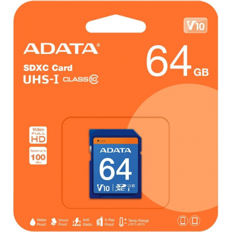 Adata Premier SDXC 64GB V10