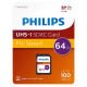 Philips Ultra Pro SDXC 64GB Class 10 U3 V30