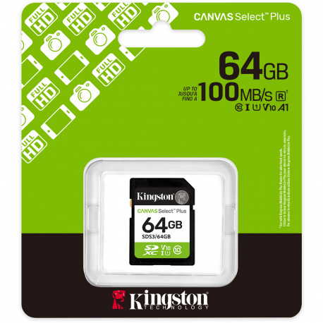Kingston Canvas Select UHS-I 64GB SDS/64GB 