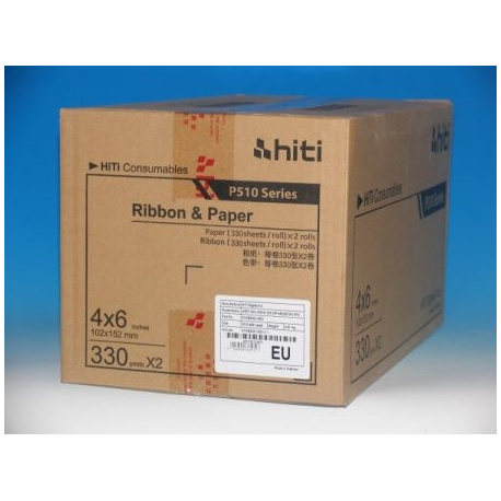 HiTi Thermopaper 10x15cm/2x330 prints  for Printer P510