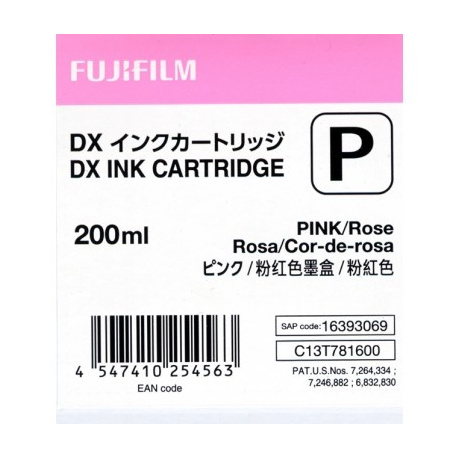 Fuji Drylab INK 200ml pink for DX100