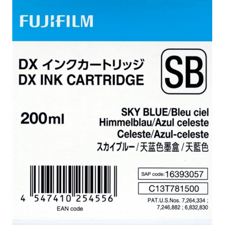 Fuji Drylab INK 200ml sky blue for DX100