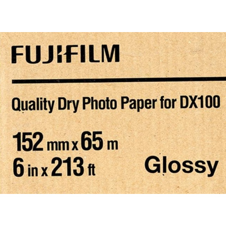 Fuji Drylab DX100 15,2 cm x 65 mtr Glossy  for Frontier DX100
