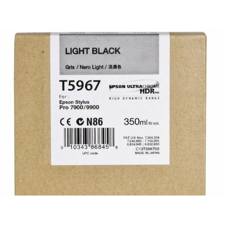 EPSON T 5967 LIGHT BLACK
