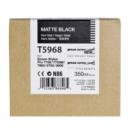 EPSON T 5968 MATT BLACK