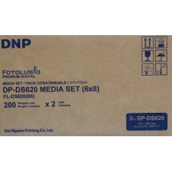 DNP Thermo Papier DS620 10x15 (2x400) / 15x20 (2x200) 